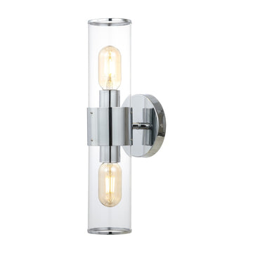 Quinn 15.5" Mid-Century Modern Iron/Acrylic LED Sconce - JONATHAN Y